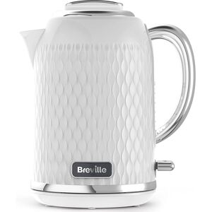 Breville Curve White Electric Kettle 1.7L 3KW Fast Boil White & Chrome [VK Breville Curve White Electric Kettle 1.7L 3KW Fast Boil White & Chrome [VK
