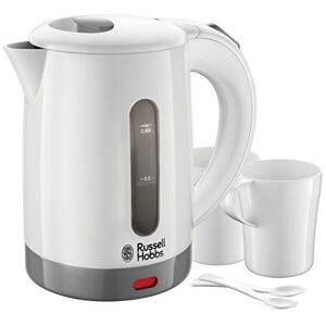 Russell Hobbs 23840 Compact Travel Electric Kettle, Plastic, 1000 W, White Russell Hobbs 23840 Compact Travel Electric Kettle, Plastic, 1000 W, White