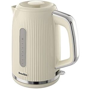 Breville Bold Vanilla Cream Electric Kettle 1.7L 3kW Fast Boil Cream & Sil Breville Bold Vanilla Cream Electric Kettle 1.7L 3kW Fast Boil Cream & Sil