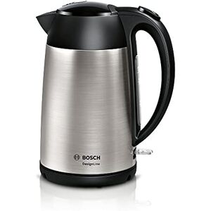 Bosch DesignLine TWK3P420GB Stainless Steel Cordless Kettle, 1.7 Litres, 3000W - Silve Bosch DesignLine TWK3P420GB Stainless Steel Cordless Kettle, 1.7 Litres, 3000W - Silve