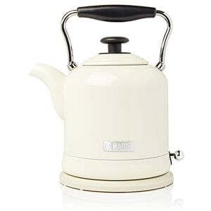 Haden Highclere Cream Kettle - Lightweight, Easy To Use - 1.7L Stainless Steel Kettle Haden Highclere Cream Kettle - Lightweight, Easy To Use - 1.7L Stainless Steel Kettle