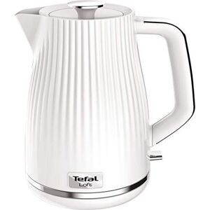 Tefal Loft KO250140 Kettle – 1.7L / Black, White, Plastic, 3000 W Tefal Loft KO250140 Kettle – 1.7L / Black, White, Plastic, 3000 W