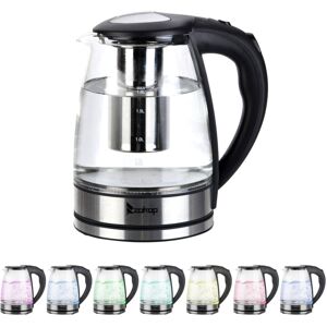 Unbranded 1.8L 7 Colours LED Light Illuminated Electric Glass Kettle Jug UK Unbranded 1.8L 7 Colours LED Light Illuminated Electric Glass Kettle Jug UK