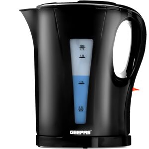 Geepas 1.7L Cordless Electric Kettle, Fast Boil Jug Kettle- 2200W Geepas 1.7L Cordless Electric Kettle, Fast Boil Jug Kettle- 2200W