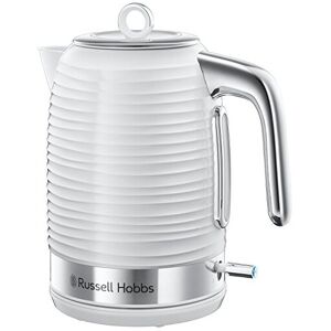 Russell Hobbs 24360 Inspire Electric Kettle, 3000 W Fast Boil, 1.7 Litre, White Russell Hobbs 24360 Inspire Electric Kettle, 3000 W Fast Boil, 1.7 Litre, White