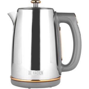 Haden Dorchester Temperature Control Kettle - Chrome & Rose Gold - Fast Boil - 3000W - Haden Dorchester Temperature Control Kettle - Chrome & Rose Gold - Fast Boil - 3000W -
