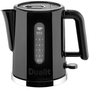 Dualit Studio Kettle 1.5L 2.4KW Jug Kettle in Black with Polished Trim Dual Dualit Studio Kettle 1.5L 2.4KW Jug Kettle in Black with Polished Trim Dual