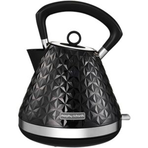Morphy Richards Vector Pyramid Kettle, 1.5L 3kW Rapid Boil, Anti Limescale Filte Morphy Richards Vector Pyramid Kettle, 1.5L 3kW Rapid Boil, Anti Limescale Filte