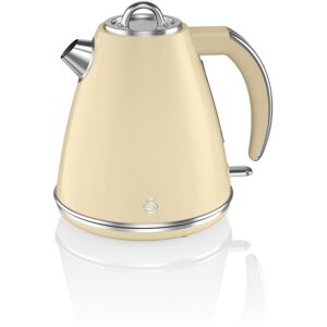 Swan SK19020CN Retro Jug Kettle, Fast Boil, Easy Pour, 360 Degree Base, 1.5L, 3K Swan SK19020CN Retro Jug Kettle, Fast Boil, Easy Pour, 360 Degree Base, 1.5L, 3K
