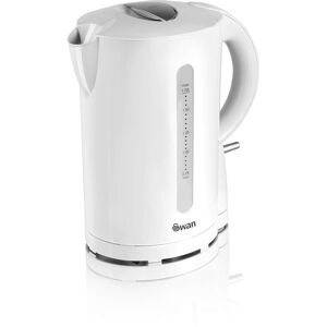 Swan SK18121N Jug Kettle with Rapid Boil, Detachable Filter, 1.7L, 2200W, White Swan SK18121N Jug Kettle with Rapid Boil, Detachable Filter, 1.7L, 2200W, White