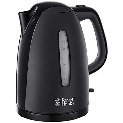 Russell Hobbs - Textures Electric Cordless Kettle - 1.7L - Black - Kettle Russell Hobbs - Textures Electric Cordless Kettle - 1.7L - Black - Kettle