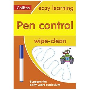 Unbranded Pen Control Age 3-5 Wipe Clean Activity Book (Collins Easy Learning Preschool) Unbranded Pen Control Age 3-5 Wipe Clean Activity Book (Collins Easy Learning Preschool)