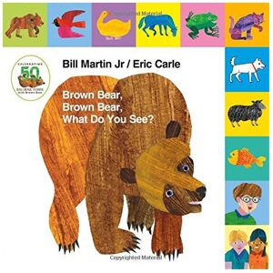 ISDP Lift-The-Tab: Brown Bear, Brown Bear, What Do You See? 50th Anniversary Edition ISDP Lift-The-Tab: Brown Bear, Brown Bear, What Do You See? 50th Anniversary Edition