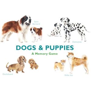 Laurence King Publishing Dogs & Puppies Memory Match Game by Aguado & Emma - 25 Dog Breeds to Find and Pa Laurence King Publishing Dogs & Puppies Memory Match Game by Aguado & Emma - 25 Dog Breeds to Find and Pa