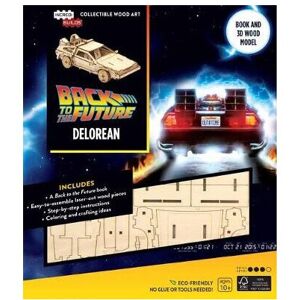 Unbranded IncrediBuilds: Back to the Future: DeLorean Book and 3D Wood Model Unbranded IncrediBuilds: Back to the Future: DeLorean Book and 3D Wood Model