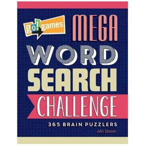 Unbranded Go!games Mega Word Search Challenge - Paperback with 365 Themed Puzzles (Pop Cul Unbranded Go!games Mega Word Search Challenge - Paperback with 365 Themed Puzzles (Pop Cul