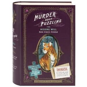 Unbranded Murder Most Puzzling The Missing Will 500-Piece Puzzle Unbranded Murder Most Puzzling The Missing Will 500-Piece Puzzle