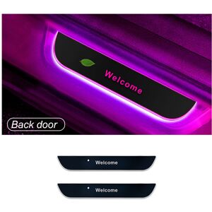 Maxpower (For S-AAB, Back Door - 2Pcs) 4/2 Pcs Customized Car Door Sill illuminated Light Maxpower (For S-AAB, Back Door - 2Pcs) 4/2 Pcs Customized Car Door Sill illuminated Light