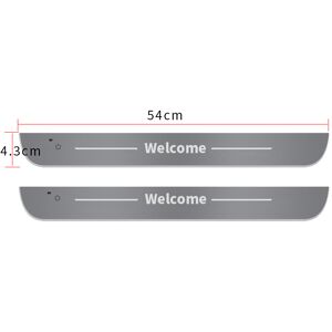 Maxpower (For S-KODA, 2pcs Front door) NEW Customized Dynamic LED Welcome Car Scuff Plate Maxpower (For S-KODA, 2pcs Front door) NEW Customized Dynamic LED Welcome Car Scuff Plate