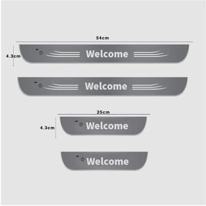 Maxpower (For S-KODA, 4pcs Front and Rear) Customized Car Door Sill Light Threshold Lamp Maxpower (For S-KODA, 4pcs Front and Rear) Customized Car Door Sill Light Threshold Lamp