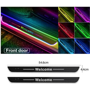 Maxpower (For H-ONDA, A-Front door) New4/2 Pcs Customized Car Door Sill Light RGB Colour Maxpower (For H-ONDA, A-Front door) New4/2 Pcs Customized Car Door Sill Light RGB Colour