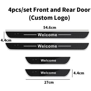 Maxpower (For A-UDI, 4pcs Front and Rear) Carbon fiber Car Door Sill Light Threshold Lamp Maxpower (For A-UDI, 4pcs Front and Rear) Carbon fiber Car Door Sill Light Threshold Lamp