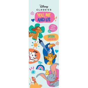Disney YOU, ME AND US 2026 SLIM CALENDAR Disney YOU, ME AND US 2026 SLIM CALENDAR