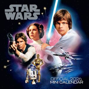 STAR WARS CLASSIC 2026 MINI CALENDAR STAR WARS CLASSIC 2026 MINI CALENDAR