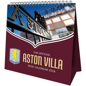 ASTON VILLA FC 2026 DESK EASEL CALENDAR ASTON VILLA FC 2026 DESK EASEL CALENDAR