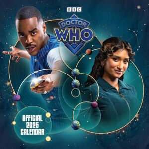 DOCTOR WHO THE 15TH DOCTOR 2026 SQUARE CALENDAR - PRE-ORDER DOCTOR WHO THE 15TH DOCTOR 2026 SQUARE CALENDAR - PRE-ORDER