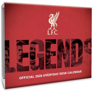 LIVERPOOL FC 2026 DESK BLOCK CALENDAR LIVERPOOL FC 2026 DESK BLOCK CALENDAR