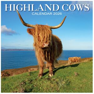 Lomond Books Highland Cow Calendar 2026 Lomond Books Highland Cow Calendar 2026