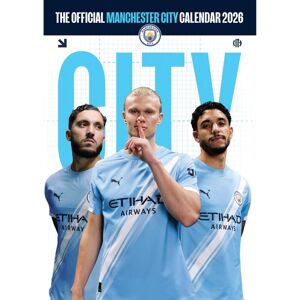 MANCHESTER CITY FC 2026 A3 CALENDAR - PRE-ORDER MANCHESTER CITY FC 2026 A3 CALENDAR - PRE-ORDER
