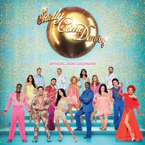 Celebrity STRICTLY COME DANCING 2026 SQUARE CALENDAR Celebrity STRICTLY COME DANCING 2026 SQUARE CALENDAR