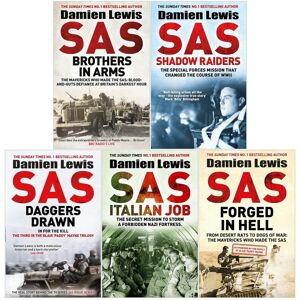 Unbranded Damien Lewis 5 Books Collection Set (SAS Brothers in Arms, SAS Forged in Hell, S Unbranded Damien Lewis 5 Books Collection Set (SAS Brothers in Arms, SAS Forged in Hell, S