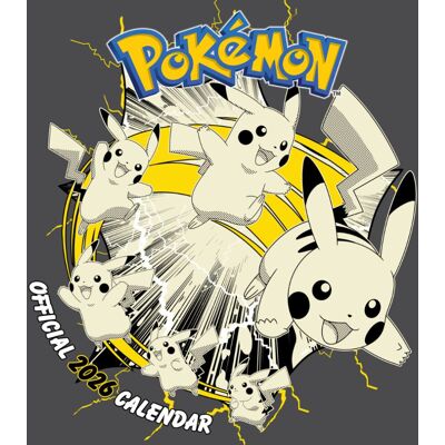 Pokémon POKEMON 2026 SQUARE CALENDAR Pokémon POKEMON 2026 SQUARE CALENDAR