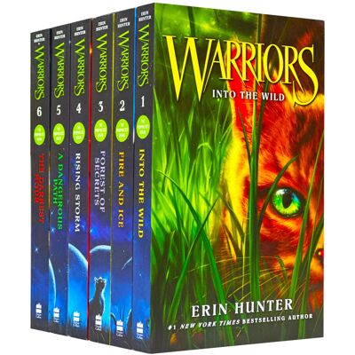 Unbranded Warrior Cats Series 1 The Prophecies Begin - 6 Books Collection Set By Erin Hunt Unbranded Warrior Cats Series 1 The Prophecies Begin - 6 Books Collection Set By Erin Hunt