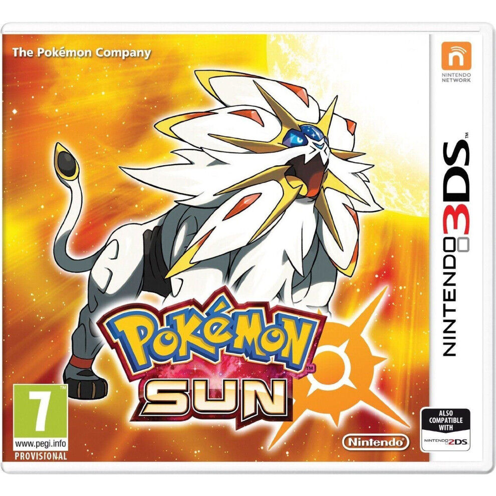USED Pokemon Sun Nintendo 3DS Game
