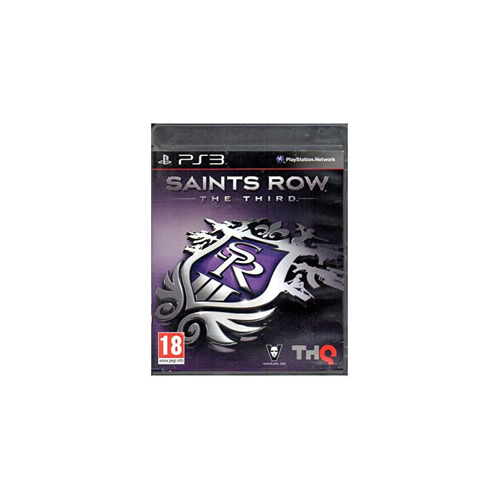 Unbranded USED THQ Saints Row: The Third, PS3 - video games (PS3, PlayStation 3, Action, M (Mat