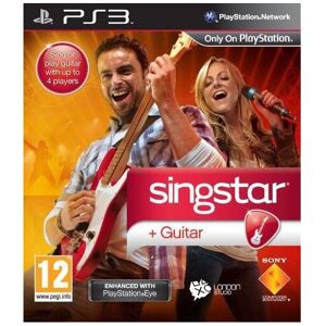 REFURBISHED SingStar Guitar - PlayStation Eye Enhanced PS3 Game REFURBISHED SingStar Guitar - PlayStation Eye Enhanced PS3 Game
