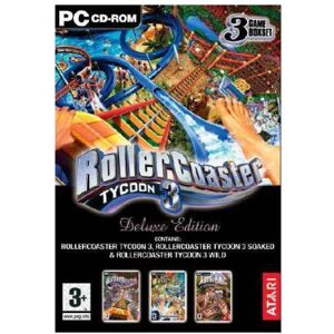 Bandai Rollercoaster Tycoon 3 Deluxe (PC DVD) - Includes Soaked and Wild Expansion Pack Bandai Rollercoaster Tycoon 3 Deluxe (PC DVD) - Includes Soaked and Wild Expansion Pack