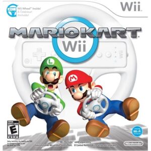 Nintendo REFURBISHED Mario Kart Wii with Wii Wheel Nintendo REFURBISHED Mario Kart Wii with Wii Wheel
