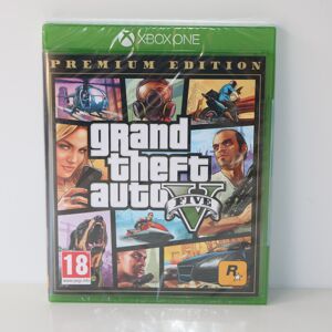 Grand Theft Auto V Premium Edition for Xbox One – Open-World Heists, Three Prota Grand Theft Auto V Premium Edition for Xbox One – Open-World Heists, Three Prota