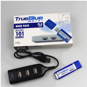 GANBUY (WEED PACK) True Blue Mini-PlayStation Classic PS1 Multi Best Games Included GANBUY (WEED PACK) True Blue Mini-PlayStation Classic PS1 Multi Best Games Included