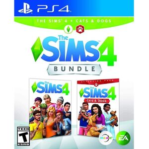 Electronic Arts The Sims 4 Plus Cats & Dogs Bundle PS4 Game (#) - NTSC Version, PAL Compatible Electronic Arts The Sims 4 Plus Cats & Dogs Bundle PS4 Game (#) - NTSC Version, PAL Compatible