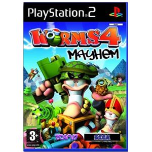 Nintendo REFURBISHED Worms 4: Mayhem Used Playstation 2 Game Nintendo REFURBISHED Worms 4: Mayhem Used Playstation 2 Game