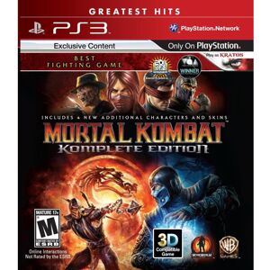 Warner Bros Mortal Kombat Komplete Edition PS3 Game Warner Bros Mortal Kombat Komplete Edition PS3 Game