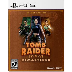 Aspyr Tomb Raider IV-VI Remastered Starring Lara Croft: Deluxe Edition - PlayStation 5 Aspyr Tomb Raider IV-VI Remastered Starring Lara Croft: Deluxe Edition - PlayStation 5