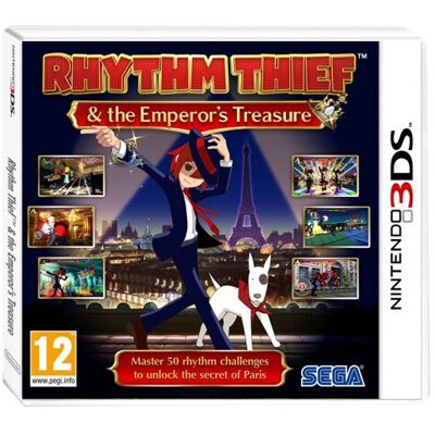 REFURBISHED Rhythm Thief and the Emperors Treasure Nintendo 3DS REFURBISHED Rhythm Thief and the Emperors Treasure Nintendo 3DS