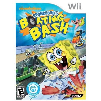 Disney REFURBISHED Spongebob Boating Bash (Nintendo Wii) Disney REFURBISHED Spongebob Boating Bash (Nintendo Wii)